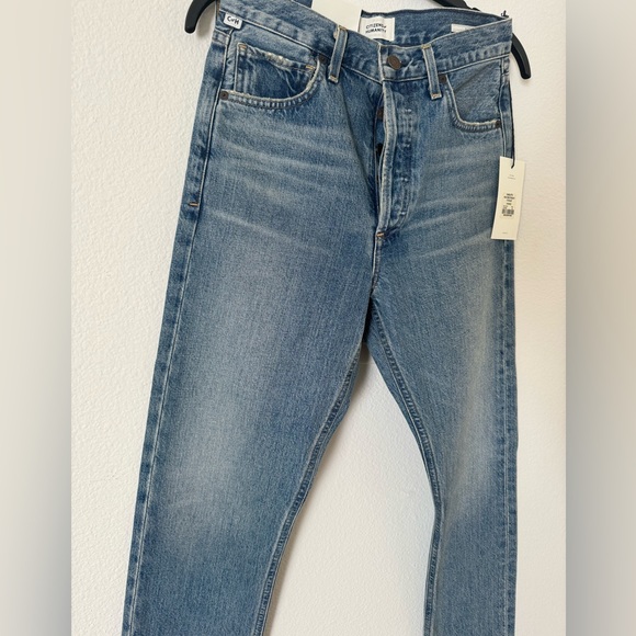 SOLD NWT Citizens of Humanity Charlotte Midrise Straight Legs in Wynwood Sz 25 - Picture 6 of 9